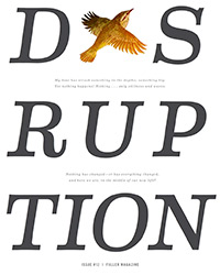 DISRUPTION: Fuller Seminary magazine cover