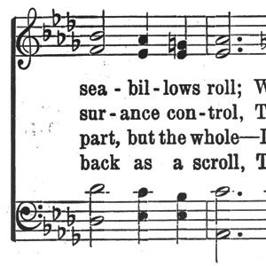 Let us now praise loopy hymns