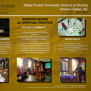Grant initiatives deepen worship practices on campus
